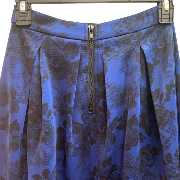 Aqua midi ball skirt. Black and Blue. Size : XS - Picture 11 of 13